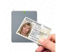 Identiv uTrust 3700F Reader for european eID cards and others contactless Reads NFC and RFID Cards, NFC Tag, Mifare and Desfire