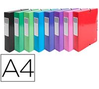 Iderama Carpeta Proyecto Plasma Pulido Carton Din A4 Lomo 80 Mm - EXACOMPTA