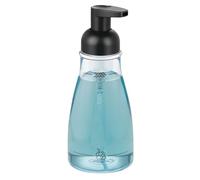 iDesign, Dosificador de jabón-espuma, Transparente / Negro mate