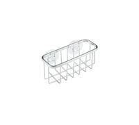 iDesign Gia - Soporte para fregadero con ventosa para esponjas, estropajos, jab n, cocina, ba o, juego de 1, pulido