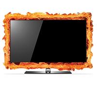 iDesign Llama Marco TV de 40 ", la divisa, Multicolore