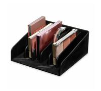 iDesign The Sarah Tanno Collection - Portapaletas de maquillaje y organizador de cosm ticos de silicona, color negro