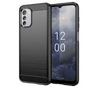 IDEWEI Funda para Nokia G60 5G,Fibra de Carbono refinada,Anti-caída,Anti-Huellas Dactilares,protección Integral.La Carcasa del teléfono es Compatible con Nokia G60 5G