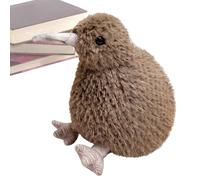 Idezek Muñeca de pájaro Kiwi, Peluches de pájaro Kiwi,Juguete de Peluche Kiwi | Muñeco Peludo Kiwi Plushie, Lindo Juguete de Peluche Realista para observadores de Aves, niños, niñas y niños
