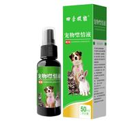 Idezek Spray Prohibido para Mascotas,Spray Prohibido para Perros | Spray para Mascotas para el Control Emocional | Spray Corrector de Comportamiento de Mascotas de 50 ml, líquido calmante Natural,