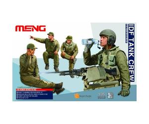 Idf Tank Crewfigurines Tripulación Tanque MENG 1/35 , Set De 4 Camiones Cisterna