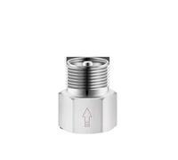 IDGTTLDF 1/2" BSP Female-Male Thread 304 Stainless Steel Check Valve One Way Non-Return Valve