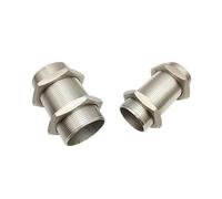 IDGTTLDF 1" Male Full Thread 304 Stainless Steel Water Tank Nipple Pipe Fitting Connector Coupler (Length 100mm)