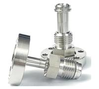 IDGTTLDF 1 Pieza de Brida de vacío CF50 a Conector de tubería de Acero Inoxidable SUS316 Macho VCR de 1/2"