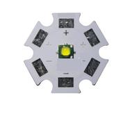 IDGTTLDF 10CS XPG2 LED Lamp Diode Warm White With 10mm pcb 1W 3W 5W Chip Beads Emitter LED DIY Flashlight Bulb