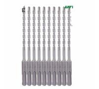 IDGTTLDF 10Pc/Lot 4mm 5mm 6mm Hammer Drill Bits Set 160mm Concrete Wall Brick Block Masonry Hole Saw Drilling 013(6x160mm 10pcs) IDGTTLDF