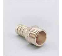 IDGTTLDF 10pcs Brass Pipe Fitting 4mm 6mm 8mm 10mm 12mm 19mm Hose Tail 1/8" 1/4" 1/2" 3/8" BSP Male Connector Joint Copper Coupler (Color : 4mm, Thread Specification : 12)