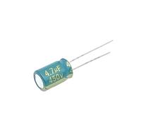 IDGTTLDF 10PCS HIGT 450V4.7UF 8 * 12mm Electrolytic Capacitor