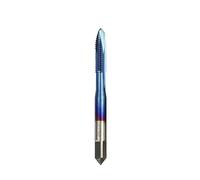 IDGTTLDF 1pc M2-M6 nanos Blue Coated Thread Tap High Speed Steel Screw Tap Straight Shank Tap Drill(M6x1.0,2pcs) IDGTTLDF