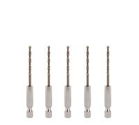 IDGTTLDF 1Pcs Cobalt Hex Drill Bits HSSCO M35 Twist Quick Change Impact Driver Tools for Stainless Steel Cast Iron Sheet Metal(2.5mm 5PCS) IDGTTLDF