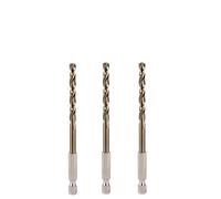 IDGTTLDF 1Pcs Cobalt Hex Drill Bits HSSCO M35 Twist Quick Change Impact Driver Tools for Stainless Steel Cast Iron Sheet Metal(5.5mm 3PCS) IDGTTLDF