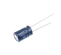 IDGTTLDF 20PCS 10V1000UF 8 * 12mm 1000UF 10V 8 * 12 Electrolytic Capacitor