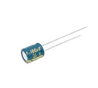 IDGTTLDF 20PCS HIGT 35V100UF 6 * 7mm Electrolytic Capacitor