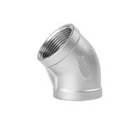 IDGTTLDF 316 Stainless Steel 45 Degree Inner Wire Elbow Internal Thread Water Pipe Fittings Connector 4/6 Minutes 1 Inch 15 20 25(G3/8)