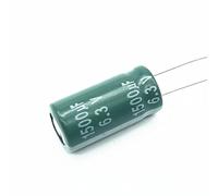 IDGTTLDF 5pcs 6.3V 1500UF 8 * 16 Low/Impedance High Frequency Aluminum electrolytic Capacitor