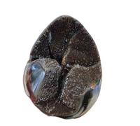 IDGTTLDF 900-1.1kg Curvature of The Furnishing Articles Turtle Grain Stone Egg Ball Septarian Nodule Crystal Quartz Home Decor