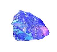 IDGTTLDF Crystal Raw Electroplate Quartz Specimens Rough Ore Gemstone Fish Tank Decoration DIY Gift (Size : 1PC)