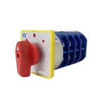 IDGTTLDF Factory LW5D-40/4 Rotary CAM Changeover Switch 40A 16 Terminals 3 Positions 4 Poles Reversing Selector(ON-Off-ON)