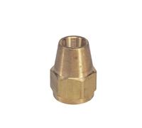 IDGTTLDF Fit Tube O/D 3/16" Brass 3/8''-24 UNF Flare Female Thread Connector Air Tool Fitting