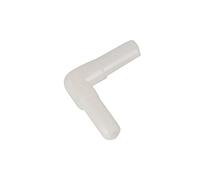 IDGTTLDF Garden Plumbing 50 Pieces of Three-Way Right Angle 90 Degree Elbow Connector White Black Optional Garden Watering Hose Water Pipe Joint Aquarium Accessories (Color : White Elbow)