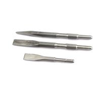 IDGTTLDF Hammer Impact Drill Round/Hexagonal/Five Pit/65A Shank Tip/Flat Chisel Hammer 1Pcs(Silver) IDGTTLDF