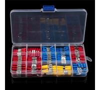 IDGTTLDF Kit de Conectores de terminales Tipo U con Horquilla aislada, Surtidos, for Cables de Coche, 280 Piezas