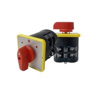 IDGTTLDF LW5-16A CAM Switch 3 Positions Dual Power Rotary Changeover Selector Electronic Starter Control Two Different Load(16A 4P)