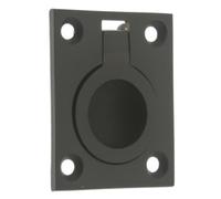 idh by St Simons 2522010B Professional Grade Quality Solid Brass Flush Ring Pull OilRubbed Bronze