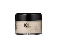 IdHAIR Hard Gold Hair Wax Tamaño de viaje - Cera profesional para el cabello para hombres - Sujeción fuerte y brillo medio - Adecuado para cabello corto - Libre de parabenos, 25 ml (1 unidad)