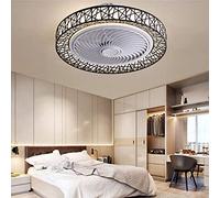 IDHBGJD Lámpara de Techo con Ventilador con luz y Control Remoto 72W LED Ventilador Creativo contemporáneo Silencioso Velocidad del Viento Ajustable Puede iluminación a destiempo Comedor para niños