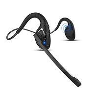 iDIGMALL Auriculares Bluetooth 5.2 con micrófono CVC8.0 con cancelación de ruido, auriculares estéreo inalámbricos de conducción de aire de oído abierto, correr, aprendizaje de estudiantes