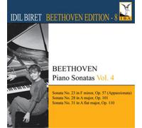 Idil Biret Beethoven: Piano Sonatas - Volume 4 (CD) Album (Importación USA)