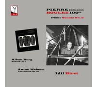 Idil Biret Pierre Boulez: Piano Sonata No. 2/Alban Ber (Vinyl) (Importación USA)