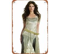 Idina Menzel - Placa de metal con diseño de actriz, 20 x 30 cm, decoración de pared retro vintage