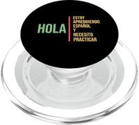 Idioma español para Estudiantes Practica el Aprendizaje como Regalo PopSockets PopGrip para MagSafe