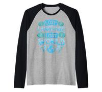 Idioma perdido = Mundo perdido Camiseta Manga Raglan