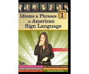 Idioms & Phrases in American Sign Language 1 [USA] [DVD]