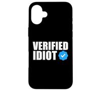 Idiota VERIFICADO Carcasa para iPhone 16 Plus
