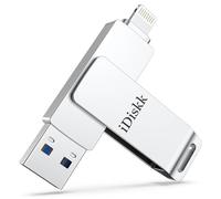iDiskk 512GB Photo Stick Certificado MFi - Memoria Externa para iPhone, iPad, Mac y PC