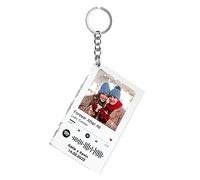 iDIY Placa Spotify Personalizada-Llaveros para Parejas Llavero Spotify personalizado con foto y música Regalo para novia novio esposo esposa Regalo aniversario, 5×8cm