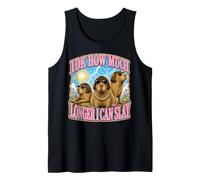 IDK How Much Longer I Can Slay - Frog Bob Haircut Capybara Camiseta sin Mangas