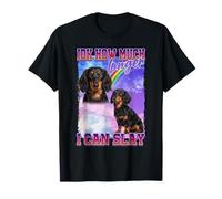 IDK How Much Longer Slay Black Long Haired Dachshund Lover Camiseta