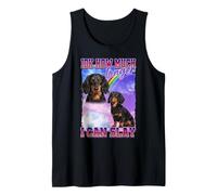 IDK How Much Longer Slay Black Long Haired Dachshund Lover Camiseta sin Mangas