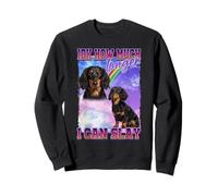 IDK How Much Longer Slay Black Long Haired Dachshund Lover Sudadera