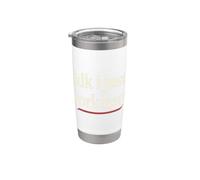 Idk I Just Work Here Funny Empleado Sarcasmo Oficina Humor Vaso térmico de acero inoxidable de doble pared